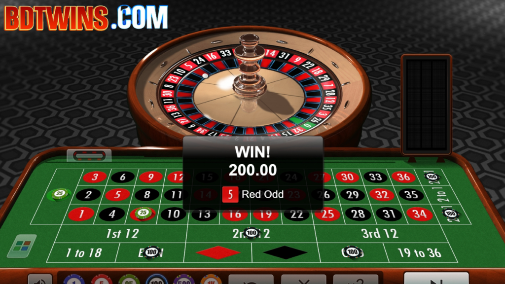 Roulette Online Using BDT